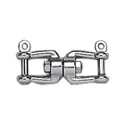 Jaw & Jaw Anchor Swivel Stainless Steel 1/4"