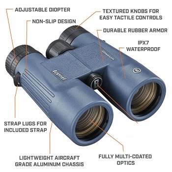 Bushnell 10x42 H2O Waterproof Binocular