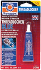 Permatex Threadlocker 242 - Blue - 6 ML Tube