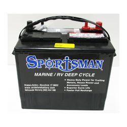 Sportsman 12 Volt Deep Cycle Marine Battery-Group 24