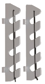 4 Rod Holder with Bungee and Backers
