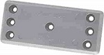 Camp  6-1/4" L. x  .5/8" Thick Zinc Plate 2.3/4"" W.    for Hull