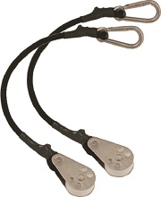 Shockcord w/Stainless Steel Single Roller(Pair)