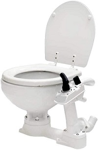 NEW! Compact Marine Manual Toilet