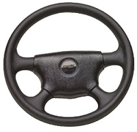 13" Soft Grip Steering Wheel