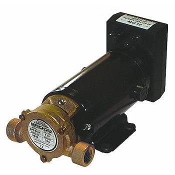 GROCO Rotary Vane Pump w/Built-In Reversing Switch 12V