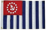 US Power Squadron Flag- 12" x18"