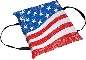 NEW! Type IV US Flag Design Floatation Cushion