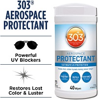 303 UV Protectant Wipes-40 towelettes