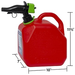 Portable Gas Jug - Poly - 2- Gallon