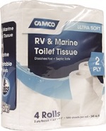 Camco 2 Ply Toilet Tissue 4pk