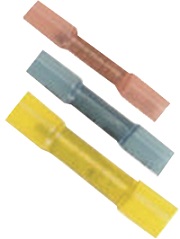 Heat Shrink Butt Connectors (25pk)Blue or Red