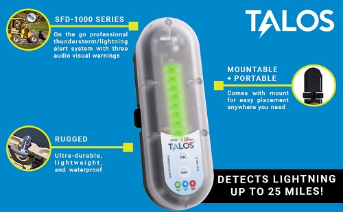TALOS SFD-1000-P Lightning Detector