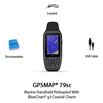 NEW! Garmin GPSMap 79SC Handheld GPS