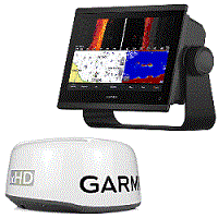 Garmin GPSMAP943XSV 4 KW Radar Package