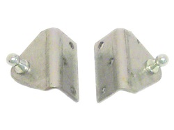 Gas Lift Mounting Hardware - 90° Angle 3 Hole Brkt - Stainless Steel