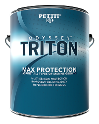 Pettit Odyssey TRITON Bottom Paint-1 Gal.-BLACK or BLUE