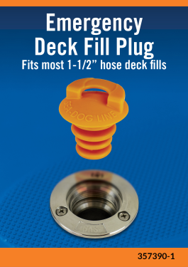 Seadog Emergency Deck Fill Plug